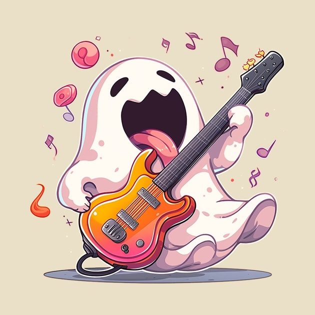 ghost guitarist by lets find pirate