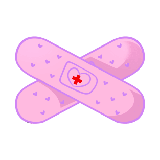 Pink Bandaid T-Shirt