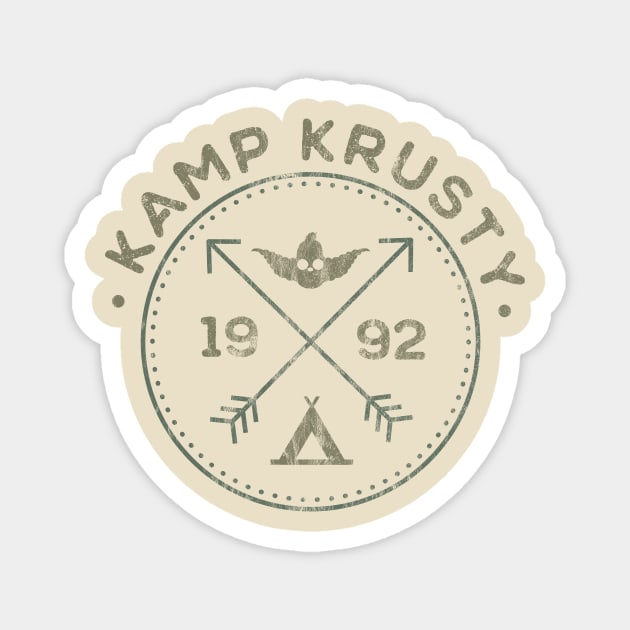 Kamp Krusty Magnet by winstongambro