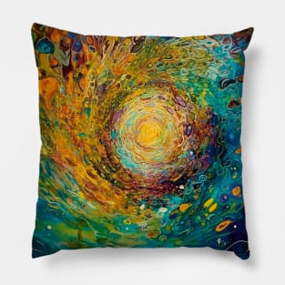 Stellar Symphony: Discovering Harmony in the Universe's Mandala Pillow