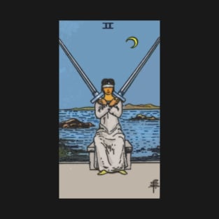 Tarot Card = Two of Swords T-Shirt