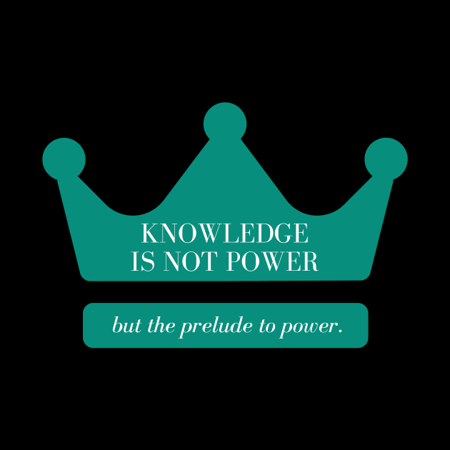 Knowledge Is Not Power by reification