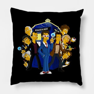 Doctor Who Design 9 Pillow