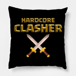 Hardcore Clasher Pillow