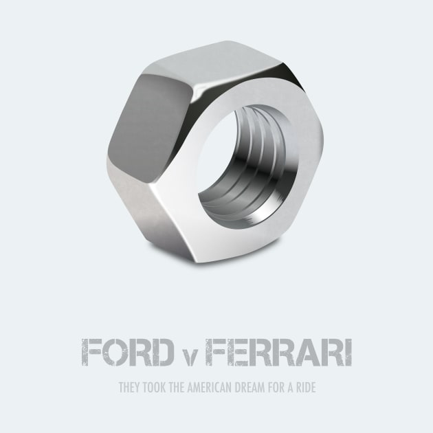 Ford v Ferrari - Alternative Movie Poster by MoviePosterBoy