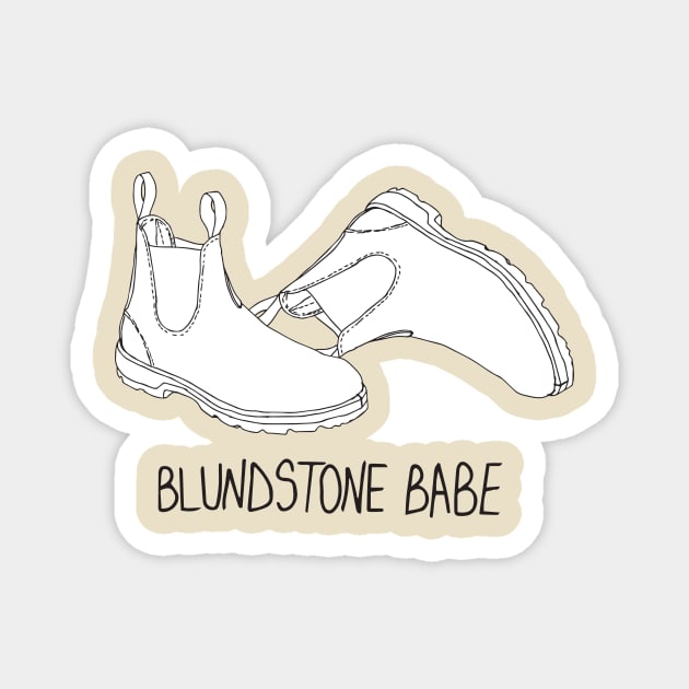 blundstone babe Magnet by nfrenette