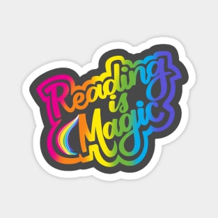 90s Rainbow Reading is Magic Magnet