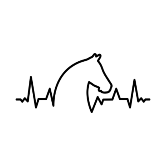 Heartbeat horse Heartbeat Mug TeePublic