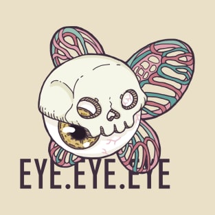 Eye Skull Butterfly T-Shirt