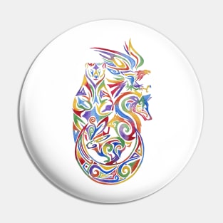 Rainbow Tribe Pin