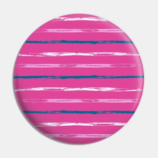 Stripes - Geometric hand painted abstract pattern of stripes Pin