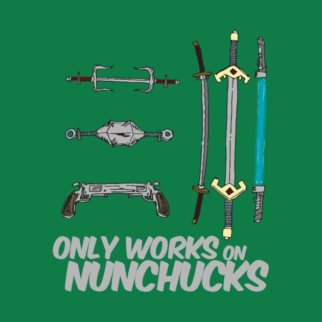 Only works on nunchucks by BRed_BT