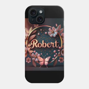 Robert Name art Phone Case