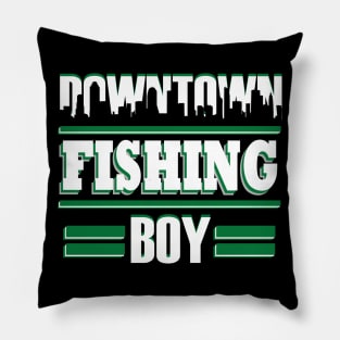 Fishing Fishing Nature Gift Boys Saying Pillow