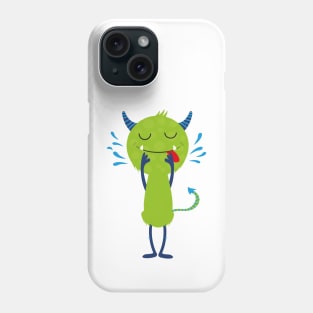 Happy little monster 4 Phone Case