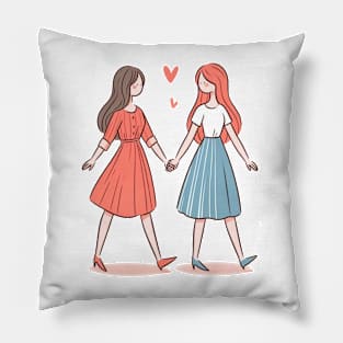 Lesbian love Pillow