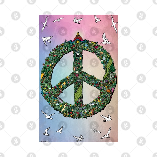 peace and love by matan kohn