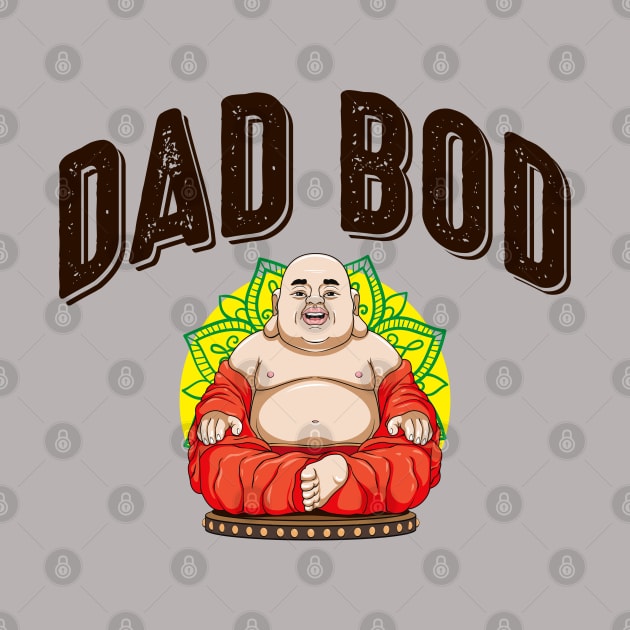 Dad Bod Color by Alema Art