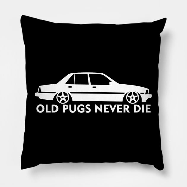 Peugeot 505 Pillow by small alley co