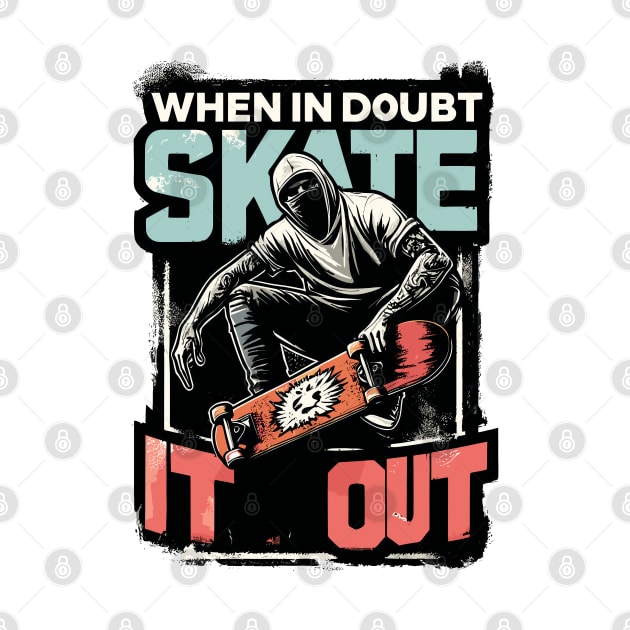 When In Doubt Skate It Out by aswIDN