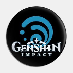 Hydro big emblem genshin impact Pin