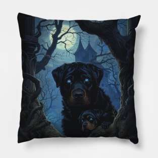 Rottweiler Protection Pillow