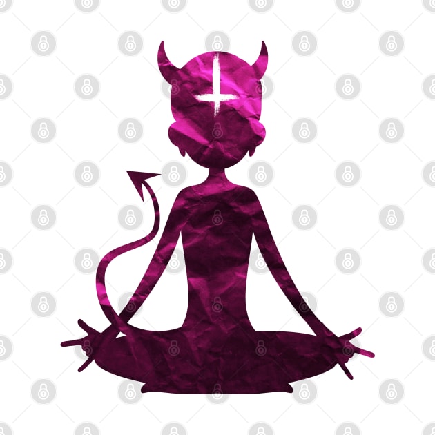 Satanic Yoga | Pink Yogi | Wear Satan by WearSatan