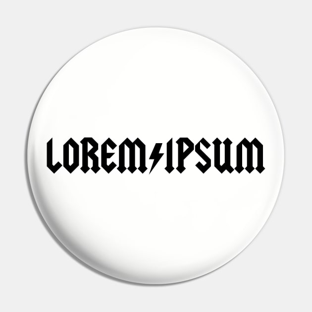 Lorem Ipsum – word nerds, designers, publishing – famous latin placeholder saying – music band Pin by thedesigngarden