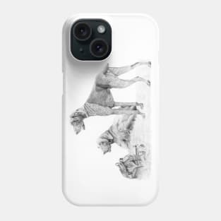 German shorthair pointer - Ready to go Phone Case