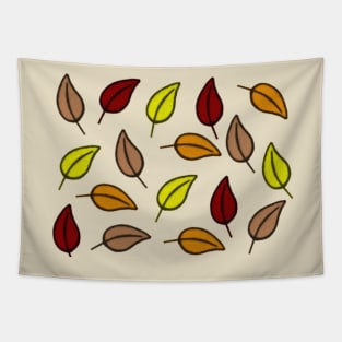 Fall Leaf Pattern, Autumn Leaf Pattern Tapestry