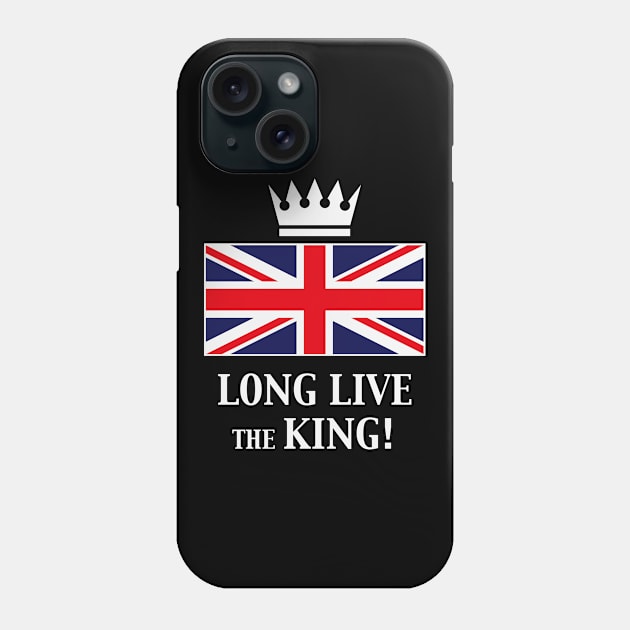 Long Live The King! (England / Great Britain / United Kingdom / 3C) Phone Case by MrFaulbaum