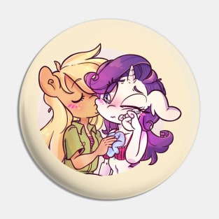 Rarity Applejack Pin