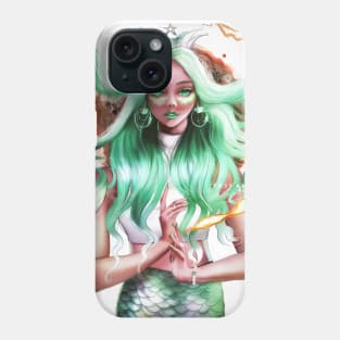 Lady Starbucks Phone Case