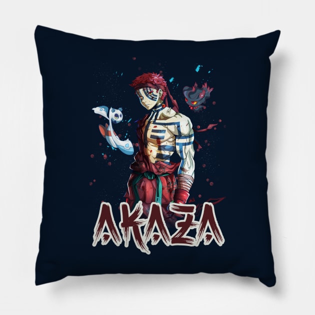 Akaza Demon Slayer Pillow by UnforgottenKai