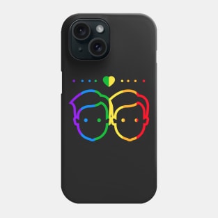 Gay Rainbow Color Men Phone Case