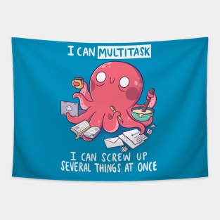 Multitasking Octopus Tapestry