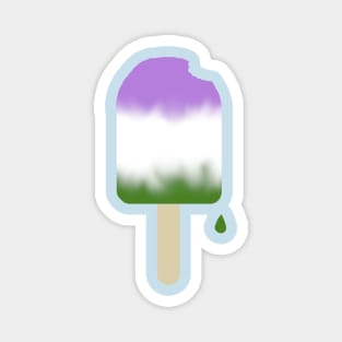 One Proud Popsicle - GQ Pride Flavor Magnet