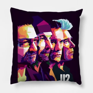 Bono and Friend U2 Pillow