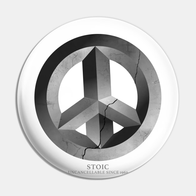 Peace Sign Pin by Toby Wilkinson