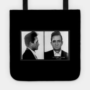 The Man In Black Mugshot Tote