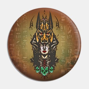 The jackal mask of anubis Pin