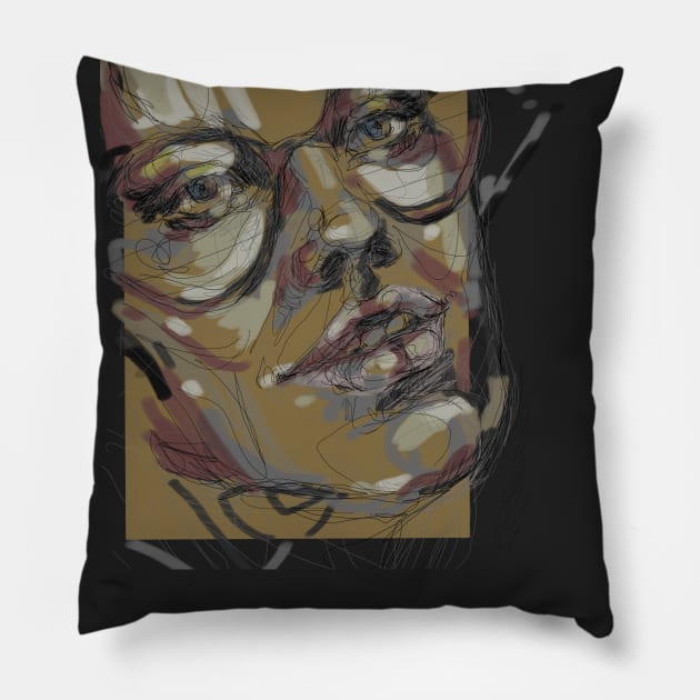 La vie Pillow by Sarleoma