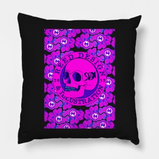 REED DESIGN & ILLUSTRATION PATTERN Pillow