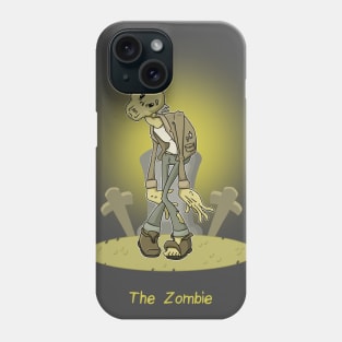 The Zombie (Cartoon Horror) Phone Case