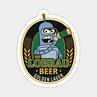 Robot Beer logo Magnet