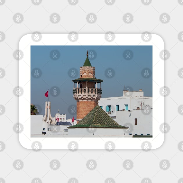 Sidi Youssef Mosque Magnet by tomg