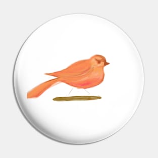 Cardinal Aviary Pin