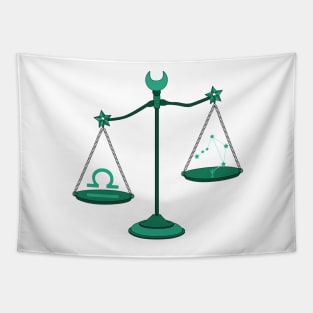 Libra (Jungle Green) Tapestry