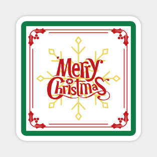 Merry Christmas Magnet