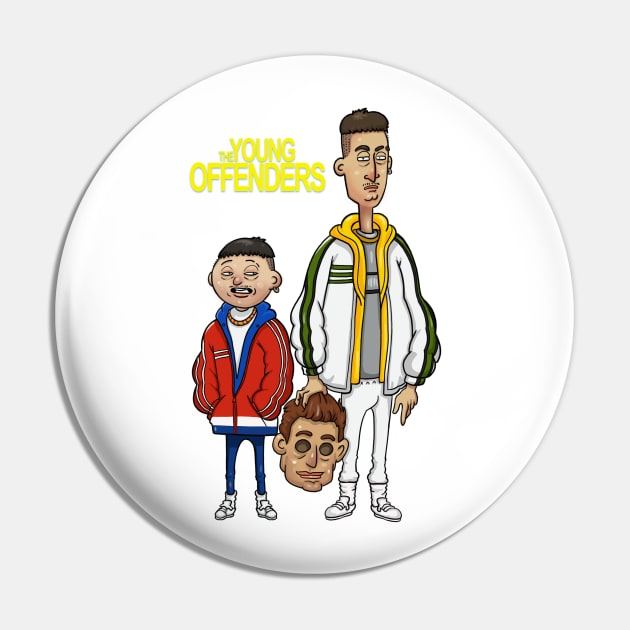 The Young Offenders Pin by SketchieDemon